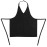 Chef Works Tuxedo Bib Apron Black