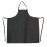 Chef Works Premium Butchers Stripe Bib Apron Black/White