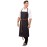 Chef Works Urban Memphis Wide Bib Apron Indigo