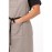 Chef Works Urban Portland Bib Apron Grey