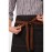 Chef Works Urban Memphis Half Bistro Apron Black