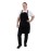 Southside Cotton Canvas Bib Apron Black