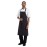 Chef Works Urban Rockford Wide Bib Apron Steel Grey