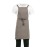 Southside Cotton Canvas Bib Apron Grey