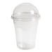 Clear rPET Dome Lid with Hole 95mm (800 Pack)