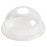 Clear rPET Dome Lid with Hole 95mm (800 Pack)