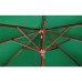 Bolero Round Parasol 2.5m Diameter Green