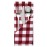Gingham Polyester Napkins Red Check (10 Pack)