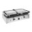 Buffalo Bistro Double Ribbed Contact Grill