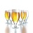 Arcoroc Cervoise Nucleated Stemmed Beer Glasses 320ml CE Marked at 284ml (24 Pack)