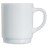 Arcoroc Opal Stackable Mugs 250ml (6 Pack)