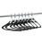 Numbered Cloakroom Hangers 1-100