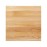Bolero Pre-Drilled Square Table Top Natural 700mm