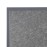 Bolero Black Brushed Mix Outdoor Tempered Glass Table Top Square Grey Trim 700mm