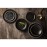 Olympia Canvas Coupe Bowls Delhi Black 230mm (6 Pack)