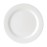 Utopia Melamine Wide Rimmed Plates White 230mm (6 Pack)