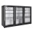Fagor EERM Series Back Bar Cooler 3 Door Black EERM-3