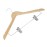Bolero Wooden Hanger with Anti-Slip Clips (10 Pack)