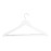 Bolero White Wooden Hangers (10 Pack)