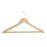 Bolero Natural Wooden Hangers (10 Pack)