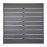 Bolero Aluminium Square Table Top Dark Grey 700mm