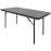 Bolero ABS Rectangular Folding Table Grey 5ft