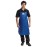 Burnguard QuicKlean Bib Apron Blue