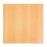 Bolero Pre-drilled Square Tabletop Beech Effect 600mm