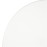 Bolero Pre-drilled Round Tabletop White 600mm