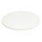Bolero Pre-drilled Round Tabletop White 600mm