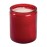 Bolsius Star Light Red Glasses Candles Jars (8 Pack)