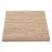 Bolero Pre-drilled Square Tabletop Antique Natural 600mm