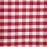 Gingham Polyester Napkins Red Check (10 Pack)