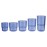 APS Linea Light Blue Drinking Cups 300ml (48 Pack)