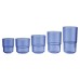 APS Linea Light Blue Drinking Cups 300ml (48 Pack)