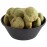 APS Dip Bowls Grey/Black 40ml (6 Pack)