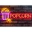 A1 Equipment Popcorn Neon Style LED Light-up Sign A7374