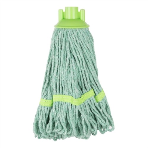 Jantex Connect Deck Mop Head Green Stripe 200g