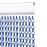 EazyZap Chain Door Fly Screen - Blue