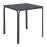 Bolero Adeline Steel Square Table 700mm Slate Blue