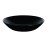 Luminarc Cottage Black Rimless Pasta/Soup Bowls 220mm (24 Pack)