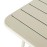 Bolero Amalfi Square Slatted Steel Folding Table Taupe 700mm
