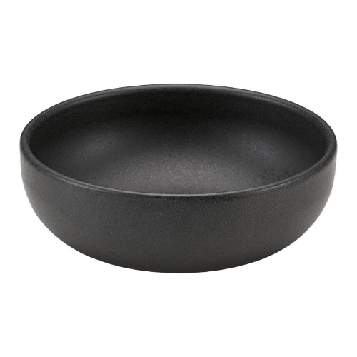 Bauscher Elements Black Bowls 120mm (6 Pack)