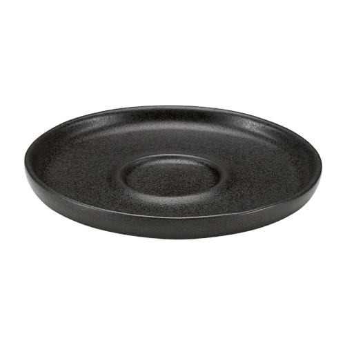 Bauscher Elements Black Saucers 120mm (6 Pack)