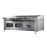 Synergy GRID900E-SR Electric Griddle with Semi Ribbed Mild Steel Top & Garnish Rail