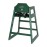 Bolero Wooden Highchair Forest Green