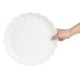Olympia Bloom Scalloped Plates White 276mm (4 Pack)
