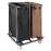 Jantex 2 Compartment Linen Trolley 2x100Ltr