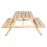 Bolero Elements Wooden Picnic Table & Bench Set 5ft