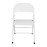 Bolero Folding Metal Chairs White (4 Pack)